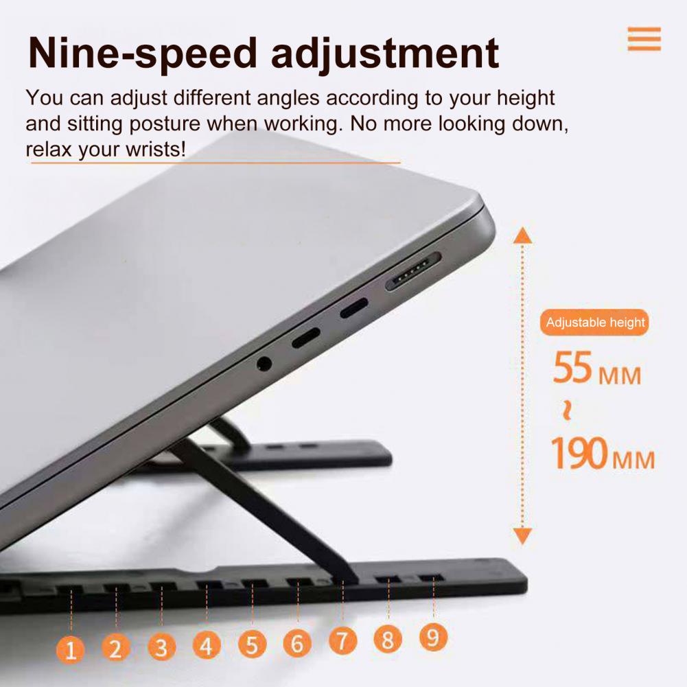 Laptop Stand Portable Adjustable Foldable Notebook Holder