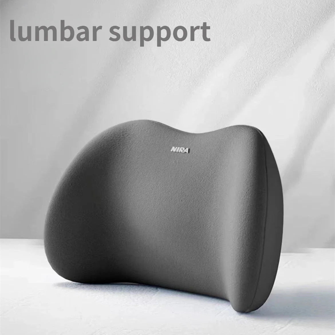 Memory Foam Car Neck & Lumbar Support Cushion
