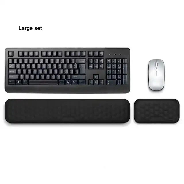 Memory Foam Keyboard Wrist Rest - Ergonomic Support Pad