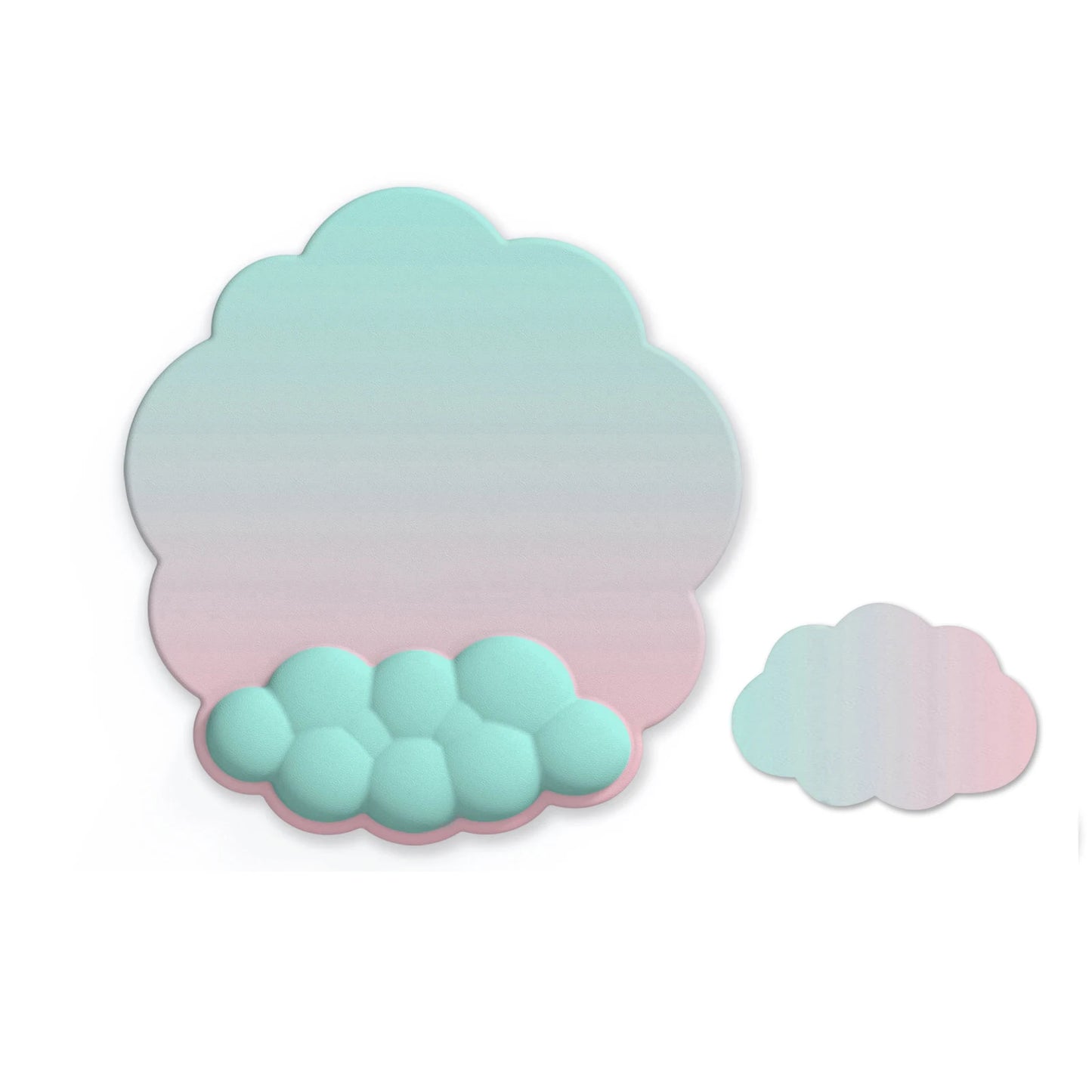 Keyboard Wrist Rest Pad & Mouse Pad - Cloud Soft Memory Foam Support