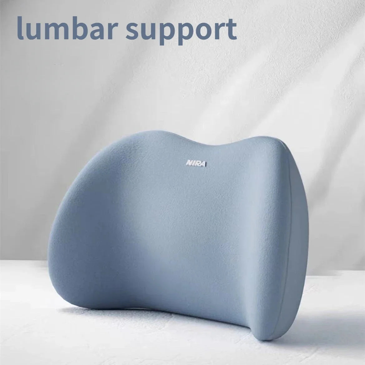 Memory Foam Car Neck & Lumbar Support Cushion