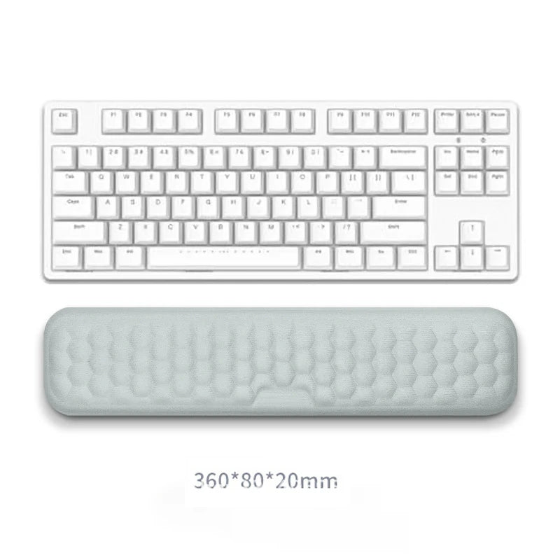 Memory Foam Keyboard Wrist Rest - Ergonomic Support Pad