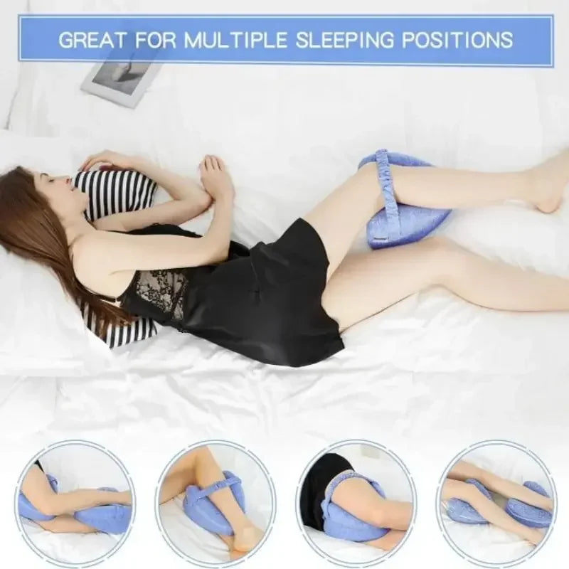 Memory Foam Leg Pillow for Sciatica & Back Pain Relief