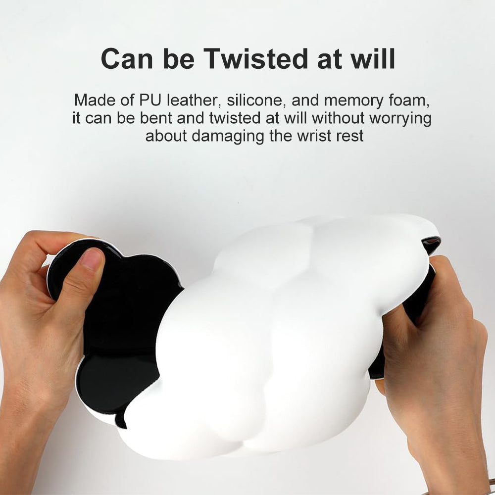 Keyboard Wrist Rest Pad & Mouse Pad - Cloud Soft Memory Foam Support