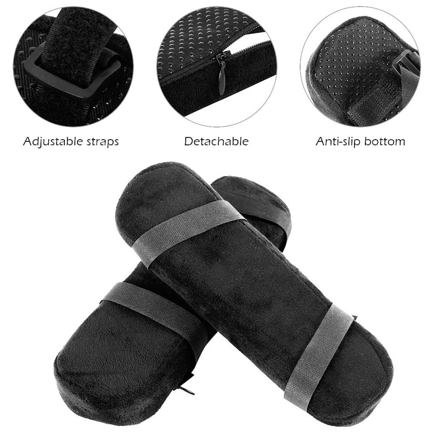 Memory Foam Armrest Cover for Office Chair Comfort