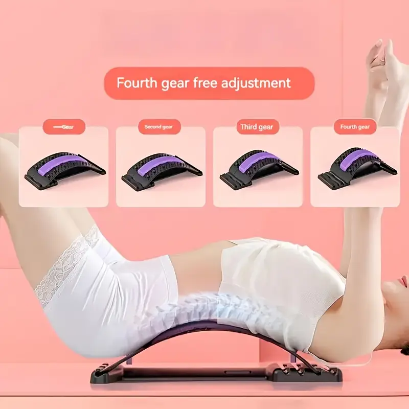Back Stretcher 3-Level Adjustable for Pain Relief & Decompression