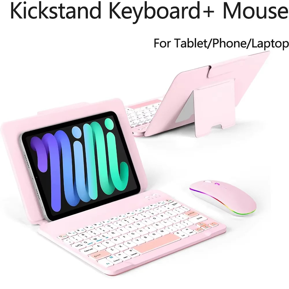 Mini Foldable Wireless Bluetooth Keyboard Rechargeable Folding Portable Keyboards for Tablet Mac Smartphone Windows iOS Android