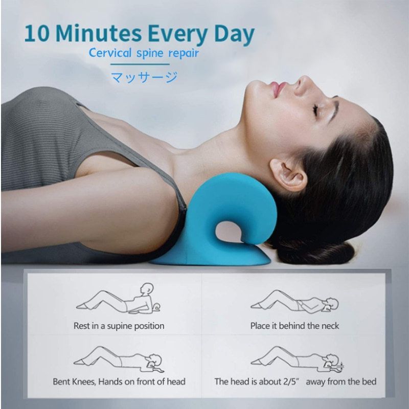 Cervical Chiropractic Massage Pillow - Neck Pain Relief