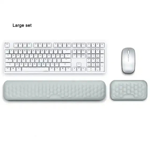 Memory Foam Keyboard Wrist Rest - Ergonomic Support Pad