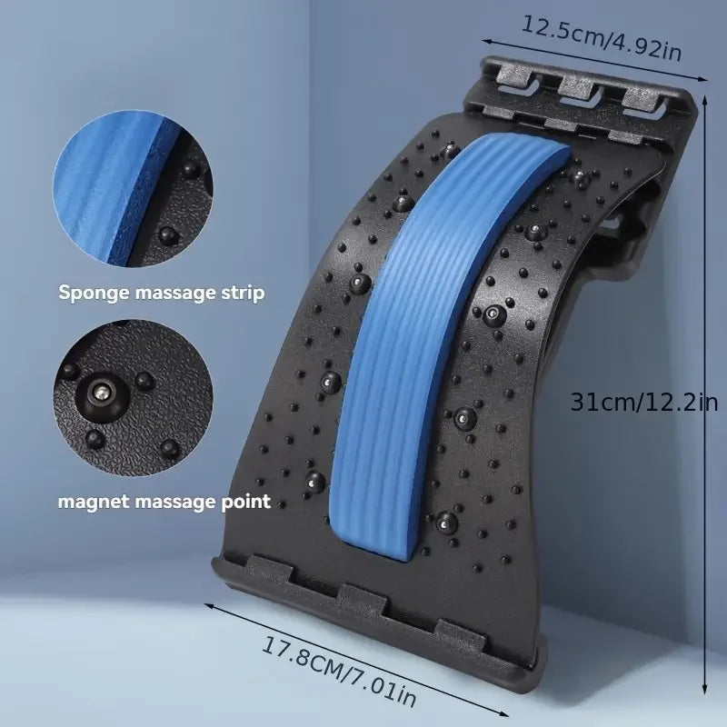 Back Stretcher 3-Level Adjustable for Pain Relief & Decompression