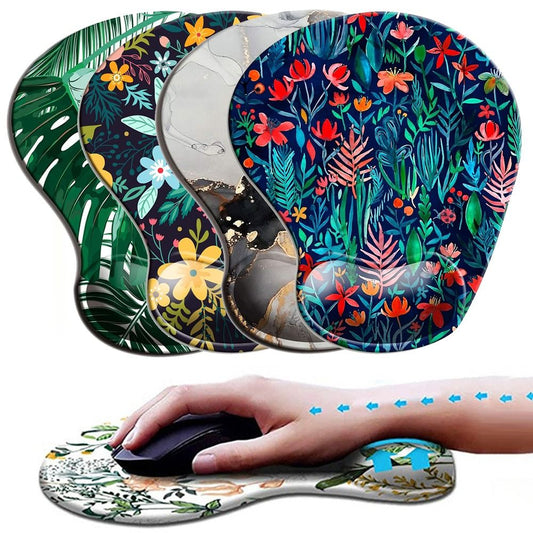 Silicone Wrist Rest Ergonomic Mouse Pad for Gaming & Office