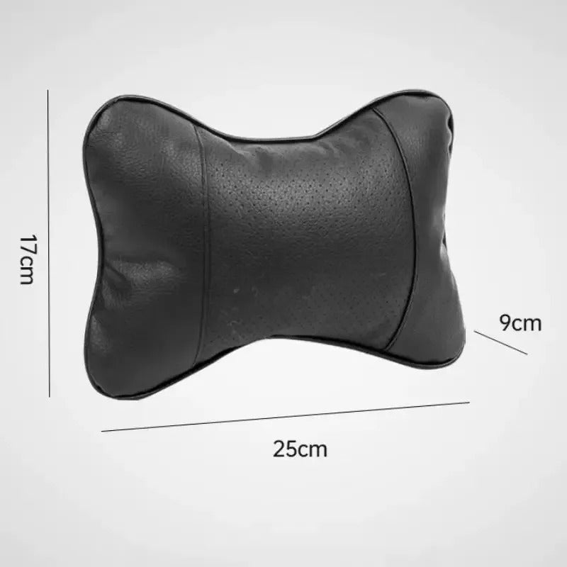 Car Seat Cushion: Headrest Pillow - Breathable Neck Support Cushion