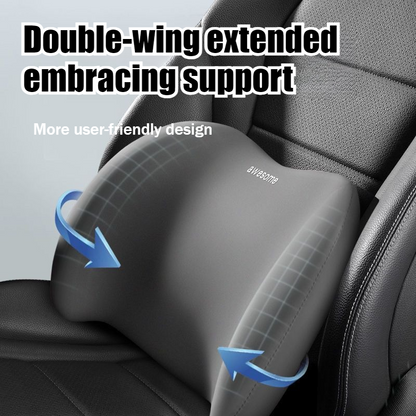 Memory Foam Car Neck Pillow & Lumbar Support Set