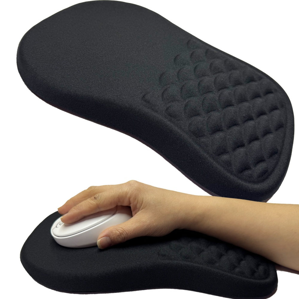 Ergonomic Wrist Support Mouse Pad: Non-Slip Memory Foam