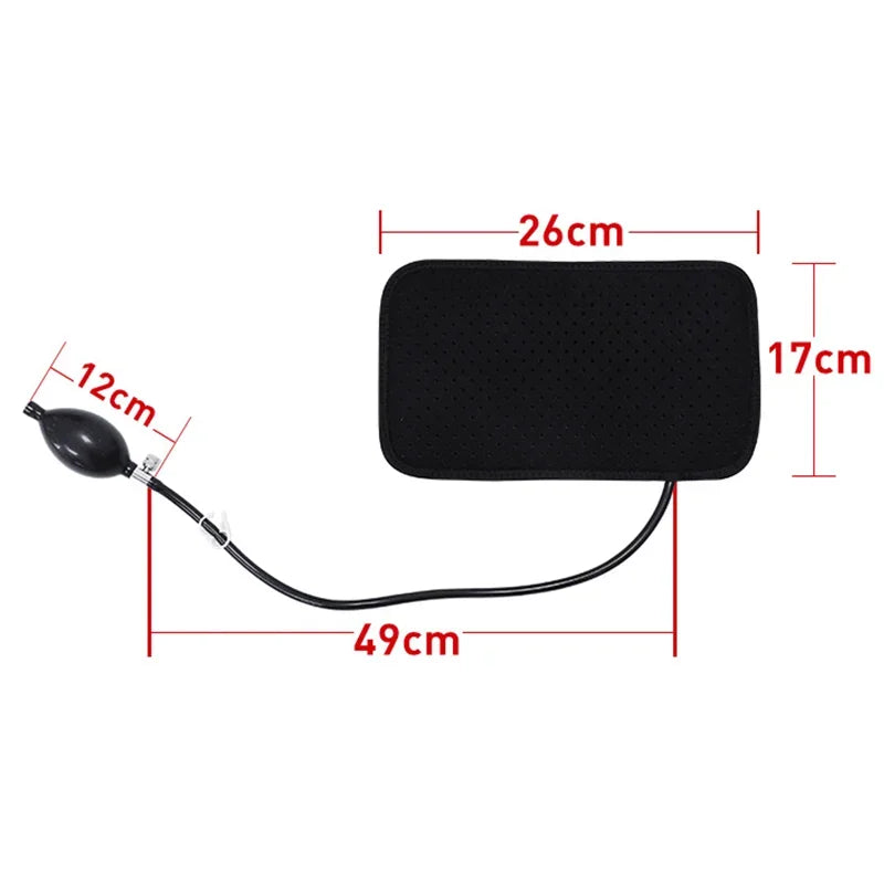 Lumbar Support Pillow: Inflatable Lumbar Cushion for Back Pain Relief