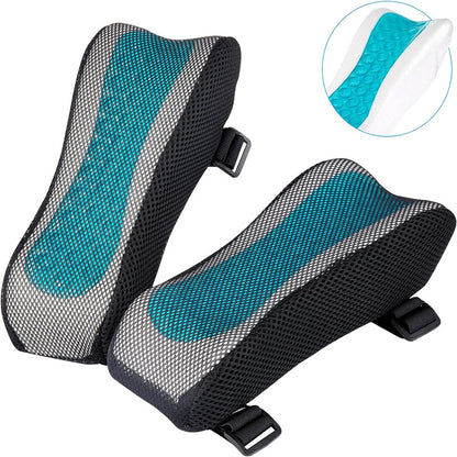 Memory Foam Armrest Pad - Office & Gaming Chair Comfort