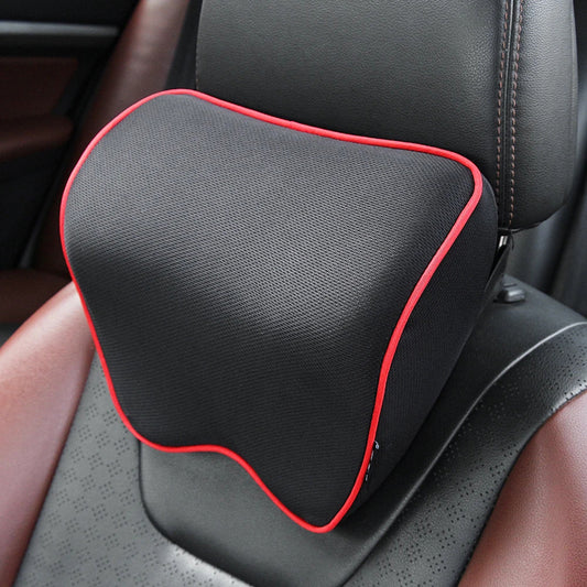 Memory Foam Car Neck Pillow - Universal Headrest Support