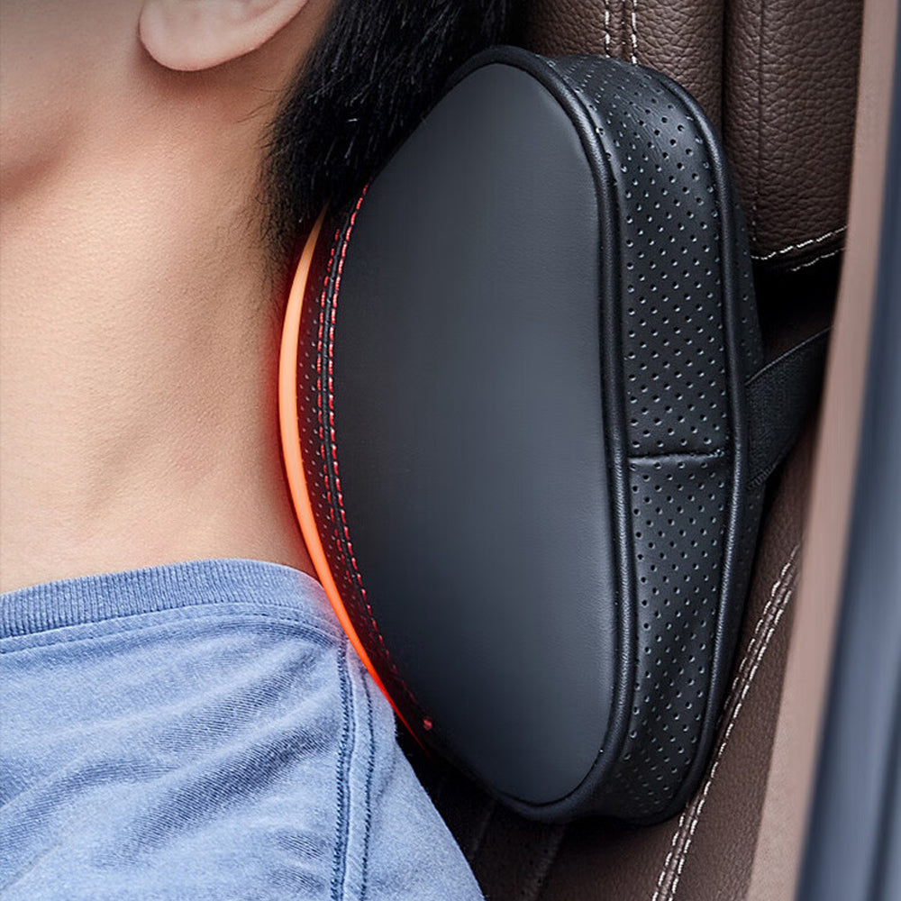 Car Neck Pillow - Soft, Breathable Headrest Support