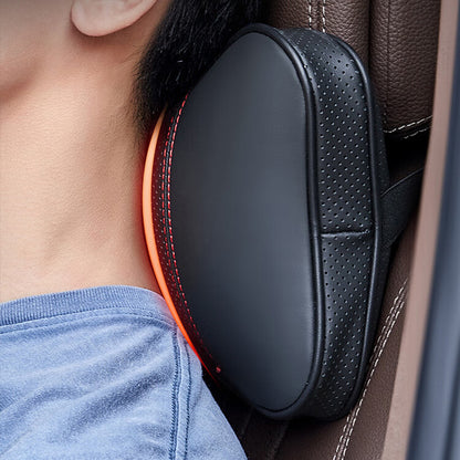 Car Neck Pillow - Soft, Breathable Headrest Support