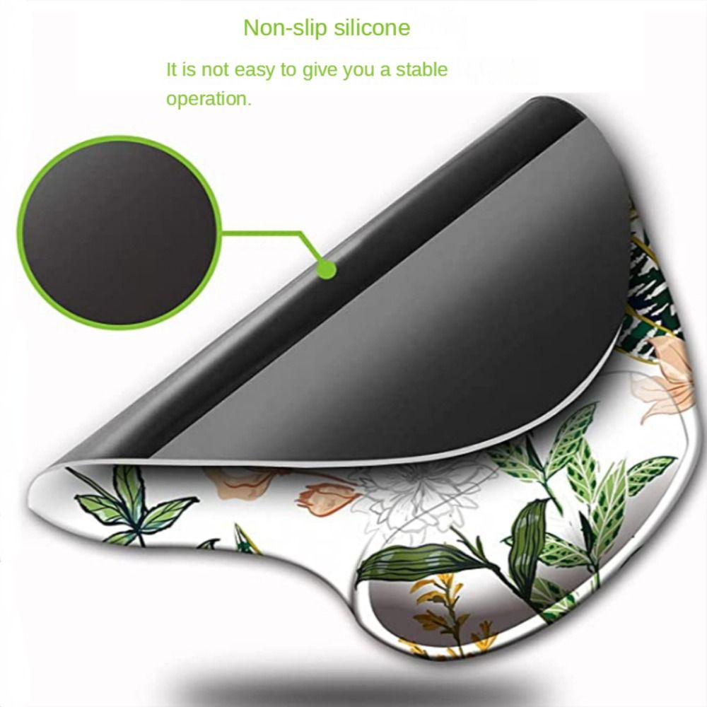 Silicone Wrist Rest Ergonomic Mouse Pad for Gaming & Office