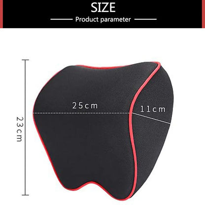 Memory Foam Car Neck Pillow - Universal Headrest Support