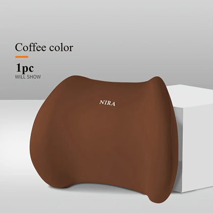 Ergonomic Lumbar Pillow - Posture Support for Office & Bed