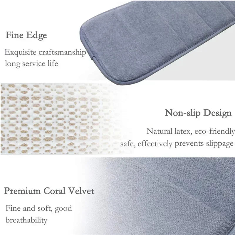 Memory Cotton Keyboard Pad - Sweat-Absorbent & Anti-Slip