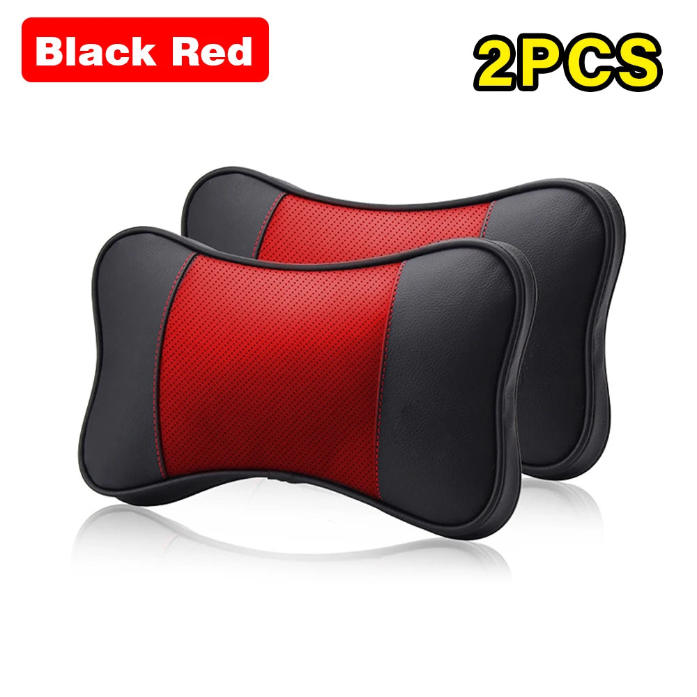 Car Neck Pillow - Soft, Breathable Headrest Support