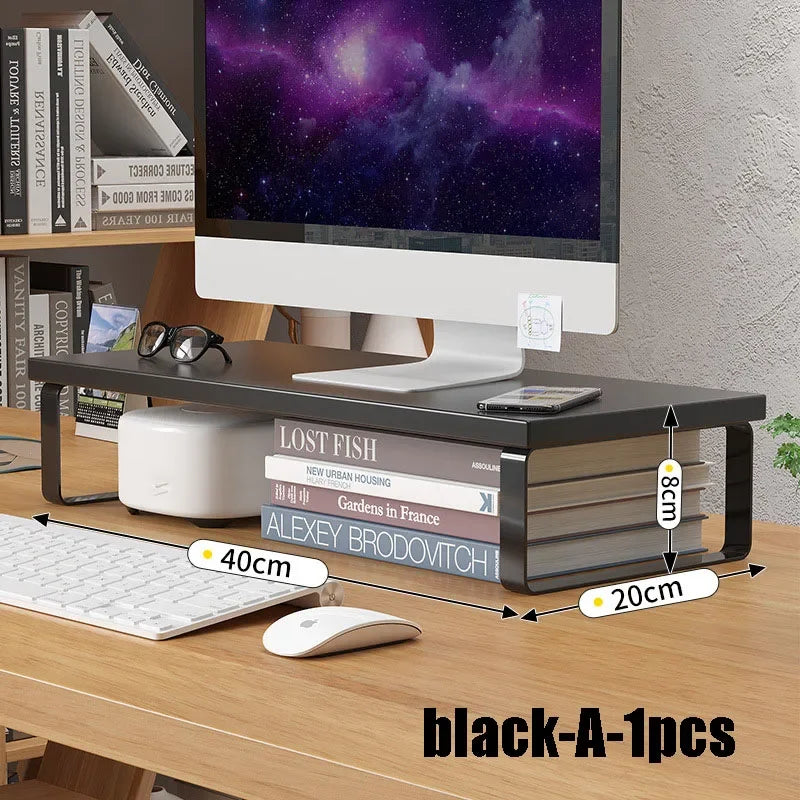 Simple Storage Rack Notebook Computer Stand Desktop Computer Screen Desktop Elevated Desktop Storage and Storage Pad Elevated
