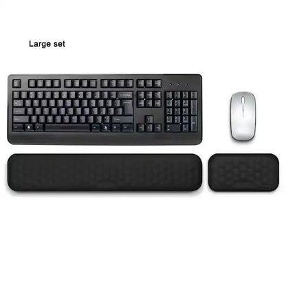 Memory Foam Keyboard Wrist Rest - Ergonomic Support Pad