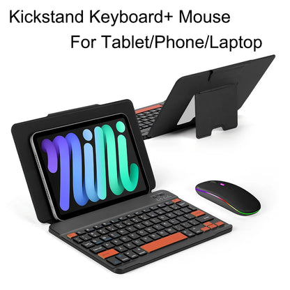 Mini Foldable Wireless Bluetooth Keyboard Rechargeable Folding Portable Keyboards for Tablet Mac Smartphone Windows iOS Android