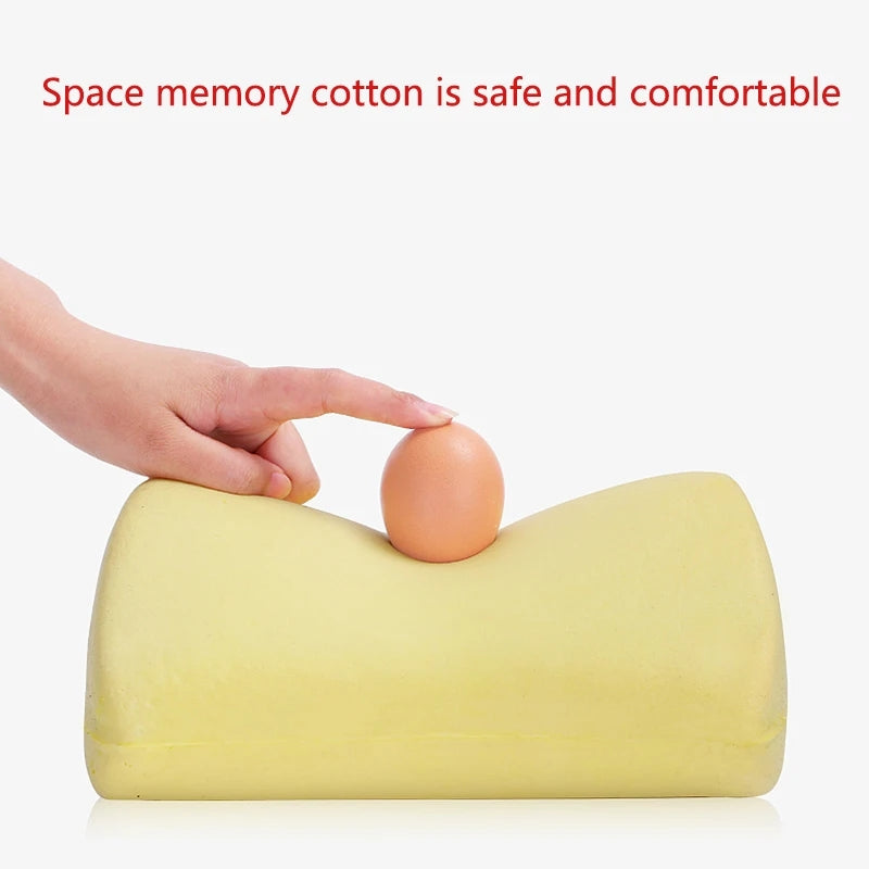 Memory Foam Car Neck Pillow - Universal Headrest Support
