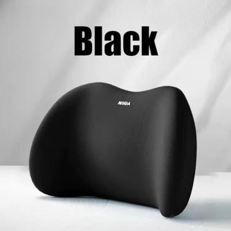 Memory Foam Car Neck Pillow & Lumbar Support Set