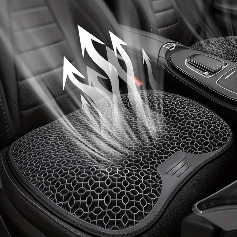 20261PC Honeycomb Gel Seat Cushion Breathable Ergonomic Chair Pad for Car Office Home, Washable Lightweight Support dacia jogger