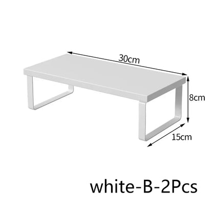 Simple Storage Rack Notebook Computer Stand Desktop Computer Screen Desktop Elevated Desktop Storage and Storage Pad Elevated