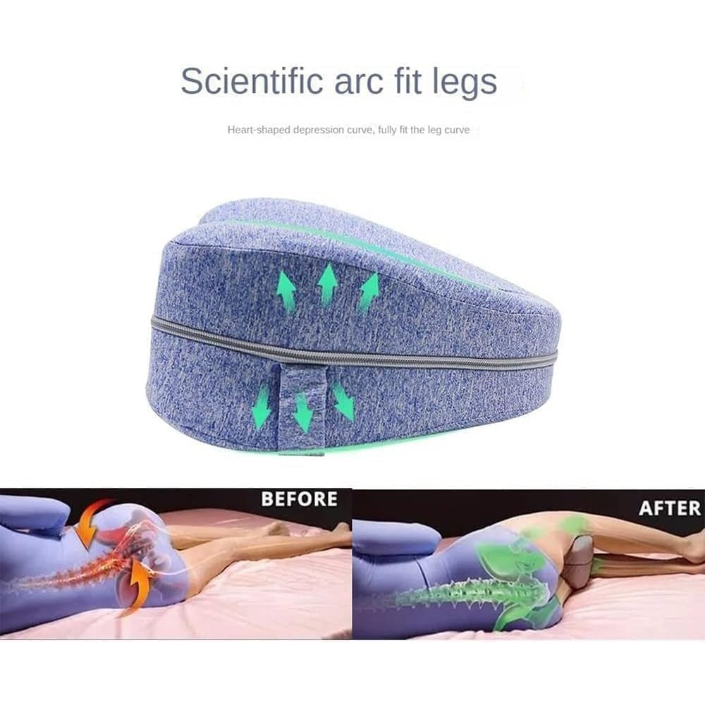 Leg Pillow: Alignment Pillow for Hip Pain Relief - Revoget Sciatica Aid