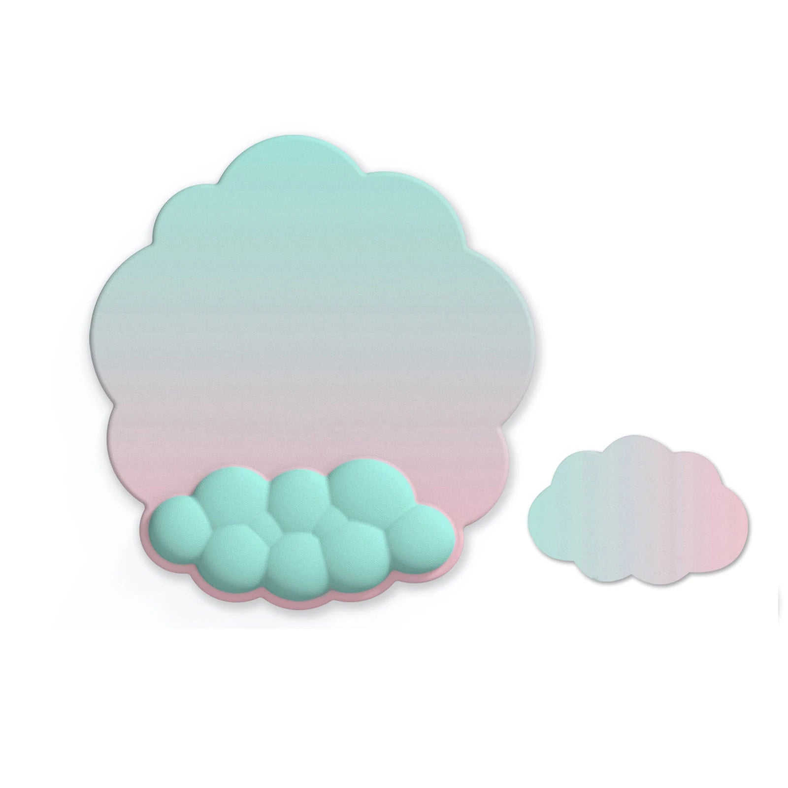 Keyboard Wrist Rest Pad & Mouse Pad - Cloud Soft Memory Foam Support