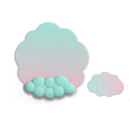 Keyboard Wrist Rest Pad & Mouse Pad - Cloud Soft Memory Foam Support