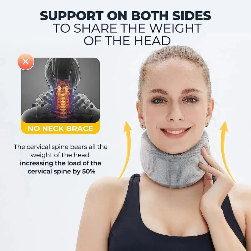 Neck Pillow: Adjustable Cervical Pillow for Neck Support & Pain Relief