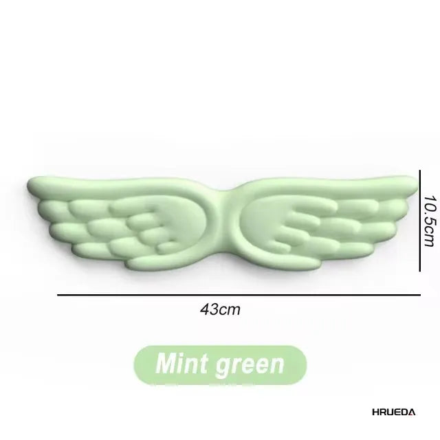 Ergonomic Wrist Rest Set: Angel Wing Memory Foam Support