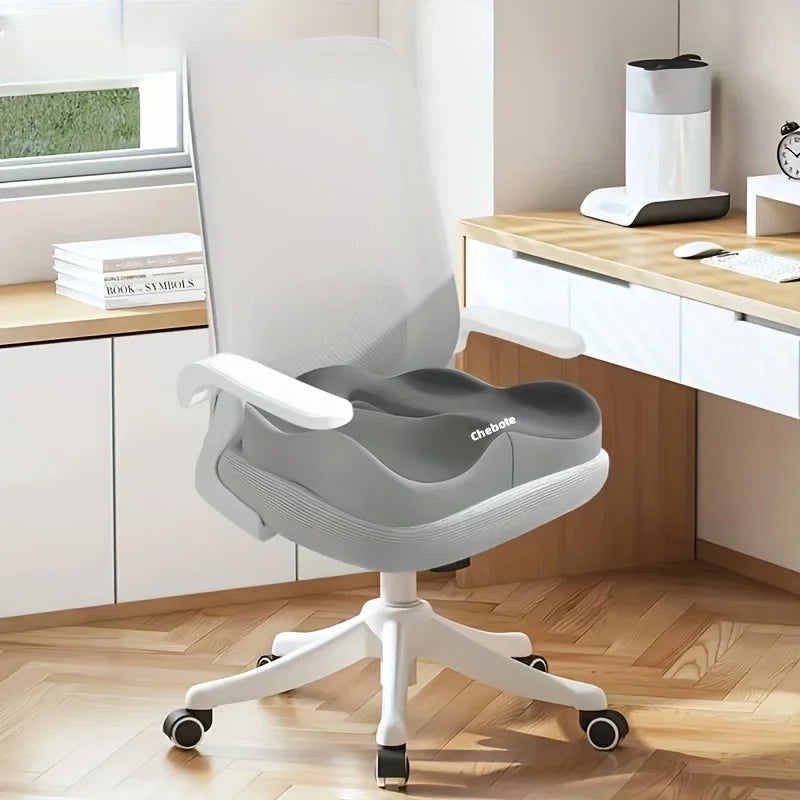 Memory Foam Seat Cushion - 3D Ergonomic Support, Washable