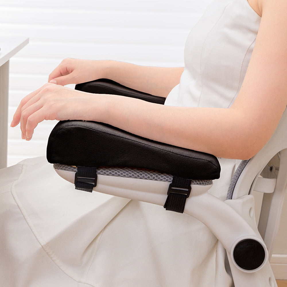 Arm Pillow: Foam Elbow Pillow Armrest Pads for Office Chair Support