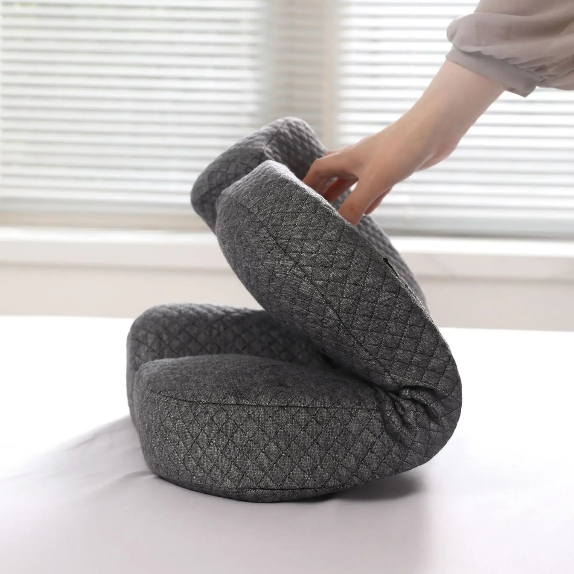 Cervical Memory Foam Pillow - Ergonomic Support for Side Sleepers