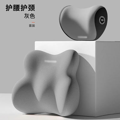 Ergonomic Car Headrest Lumbar Support Cushion