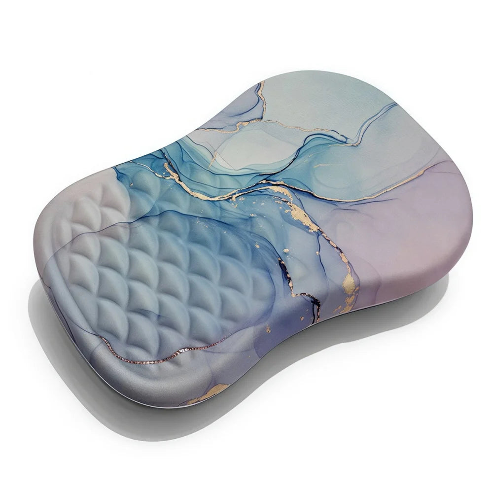 Ergonomic Wrist Support Mouse Pad: Non-Slip Memory Foam