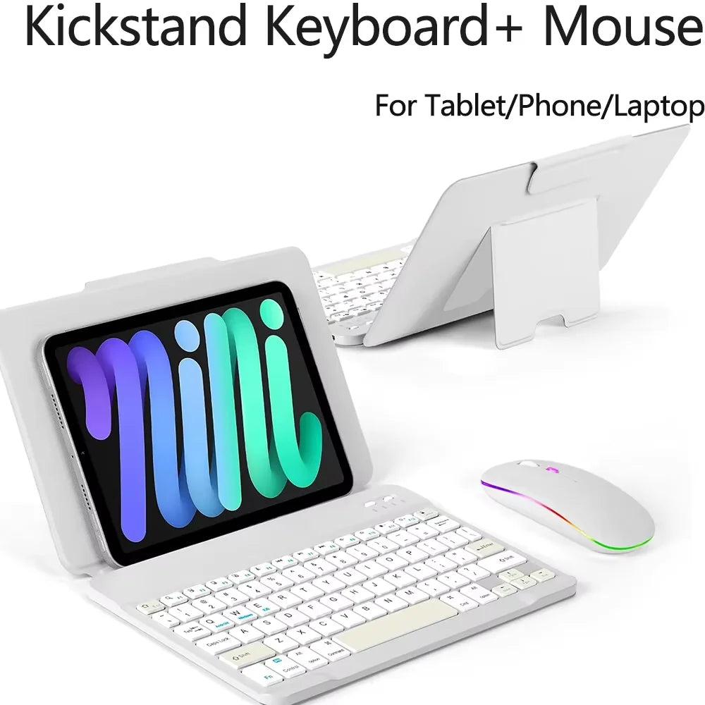 Mini Foldable Wireless Bluetooth Keyboard Rechargeable Folding Portable Keyboards for Tablet Mac Smartphone Windows iOS Android