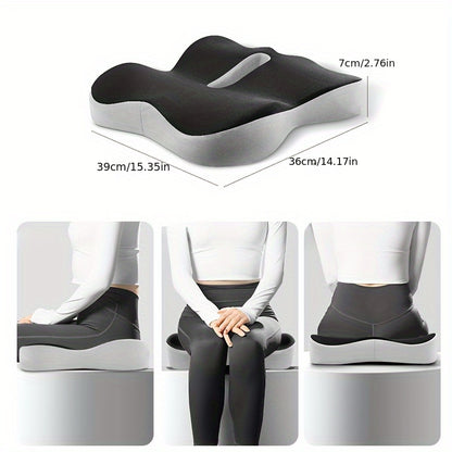 Memory Foam Seat Cushion for Office & Long-Term Sitting