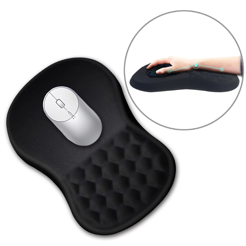 Mouse Pad Wrist Rest - Comfort for Office & Gamers