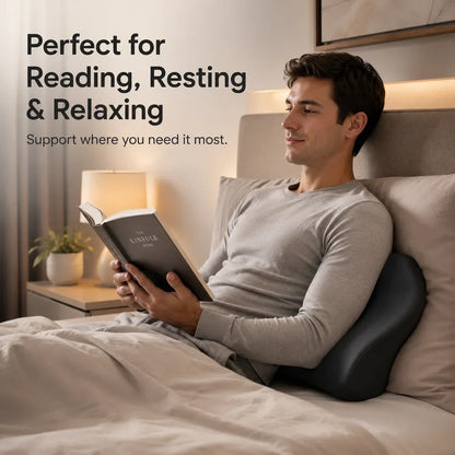 Ergonomic Lumbar Support Pillow, Memory Cotton Sleep Back Pillow, Comfortable Orthopedic Bed Lumbar Protrusion Support