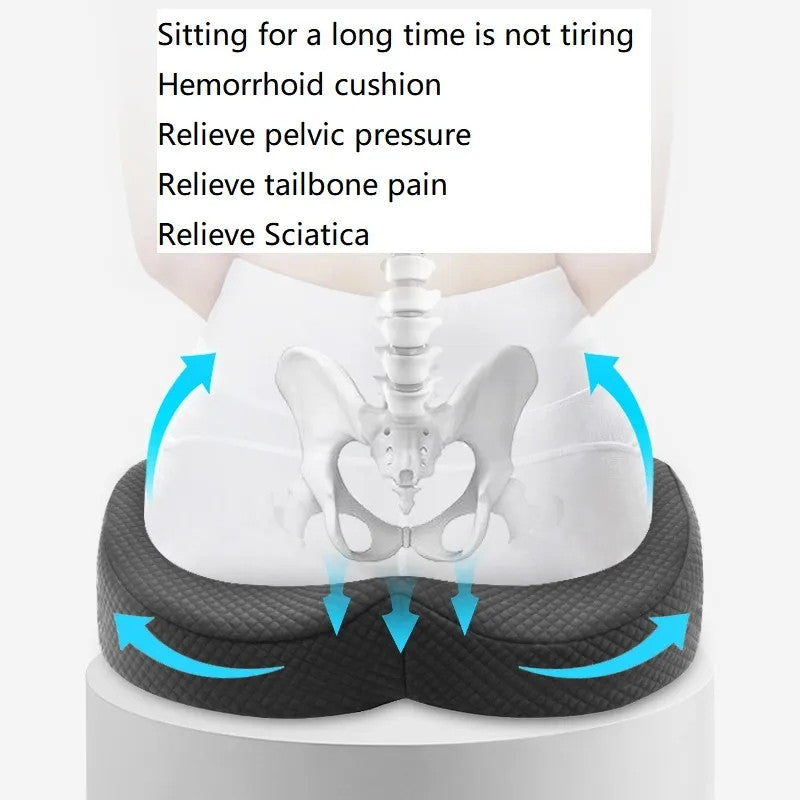 Memory Foam Seat Cushion for Tailbone Pain Relief